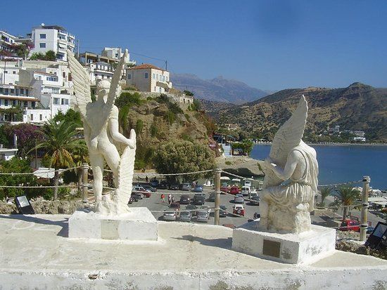 Icaros & Daedalus Statues