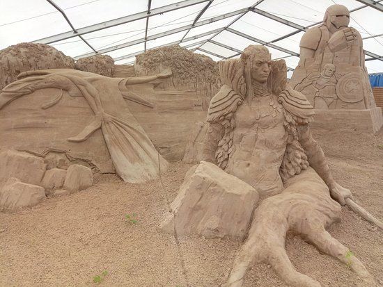 Sandskulpturen