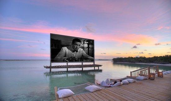 Cinema Paradiso at Soneva Jani