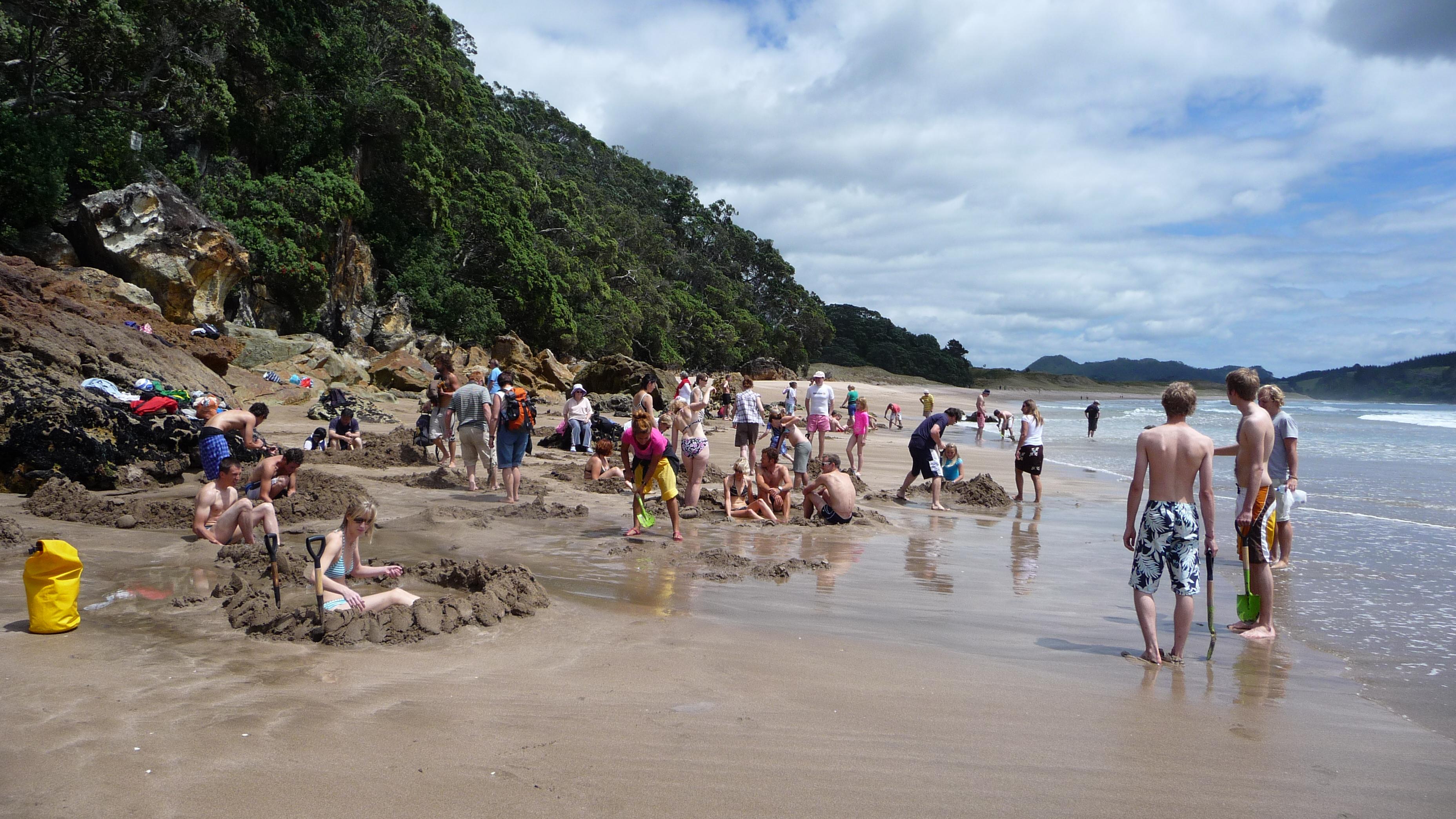 Hot Water Beach