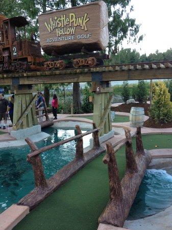 Whistle Punk Hollow Adventure Golf