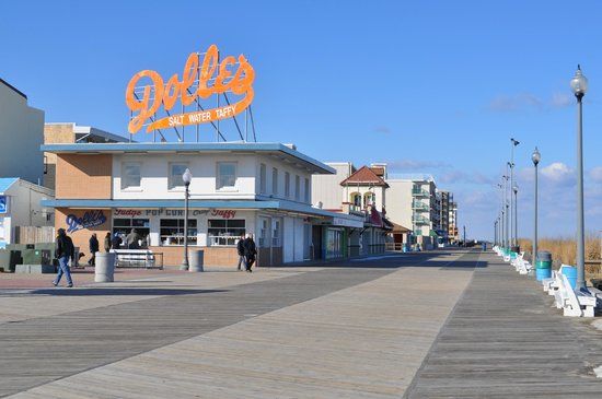 Paseo marítimo de la Playa Rehoboth