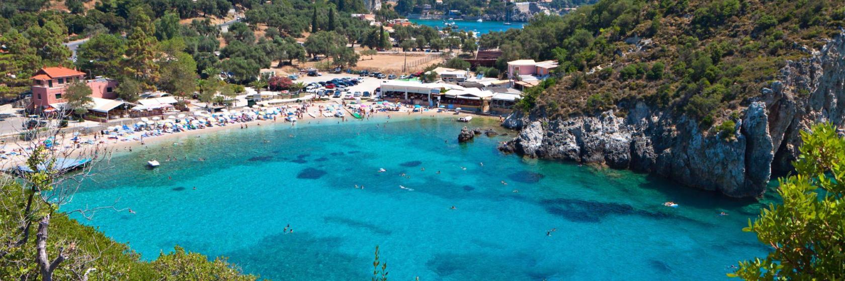 Plage de Paleokastritsa